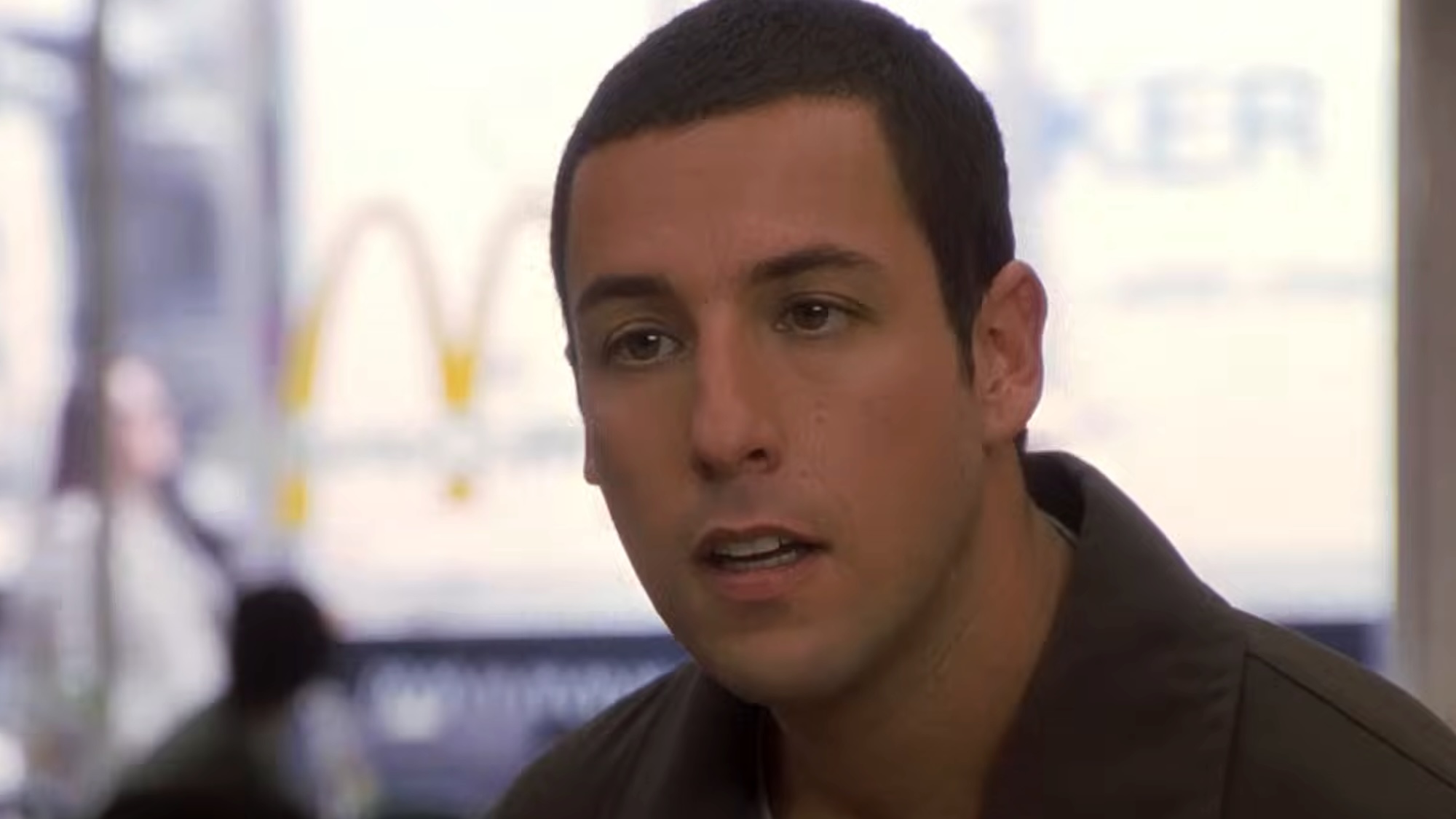 Adam Sandler angry at McDonalds in Big Daddy