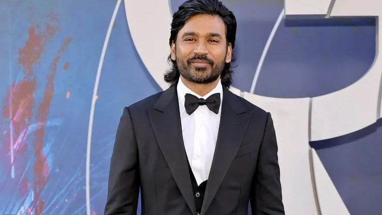 Dhanush at the premiere of The Gray Man