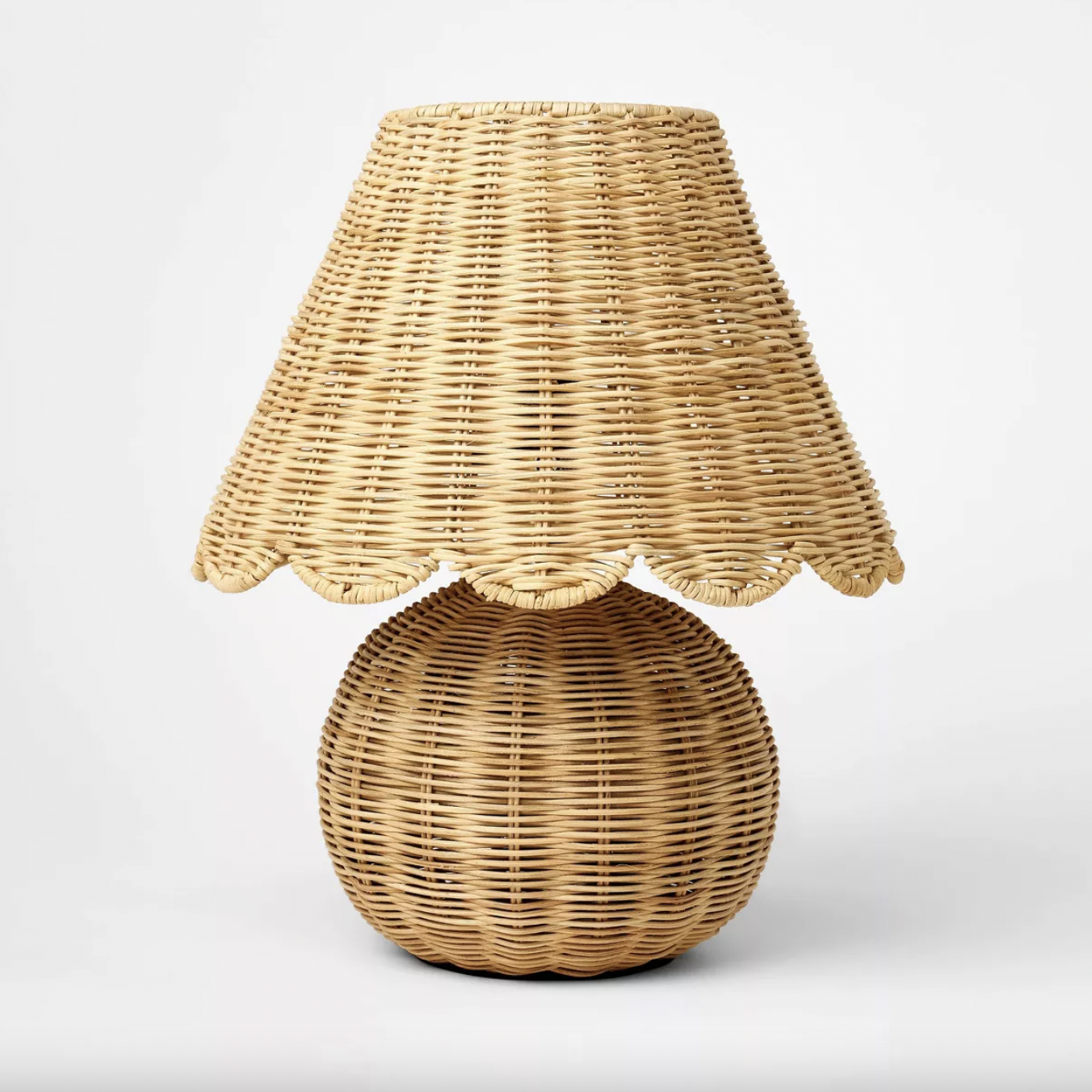 Table Lamp With Woven Base and Woven Shade - Thresholdu0026#8482; Designed With Studio Mcgee