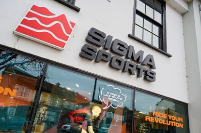 The front of a Sigma Sports shop