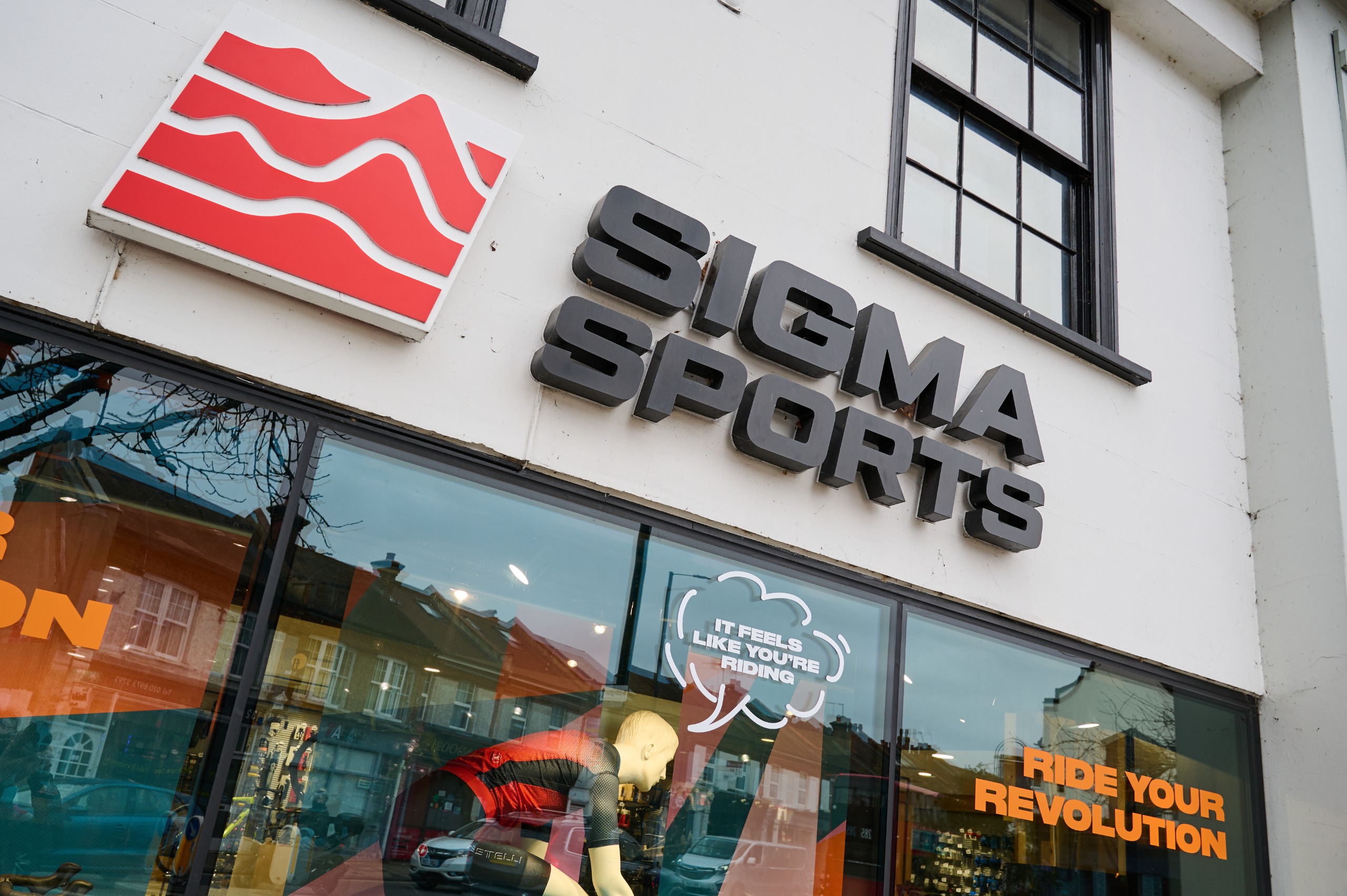 The front of a Sigma Sports shop