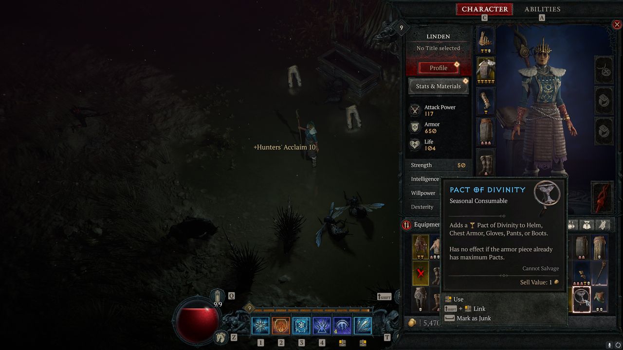Diablo 4 pacts