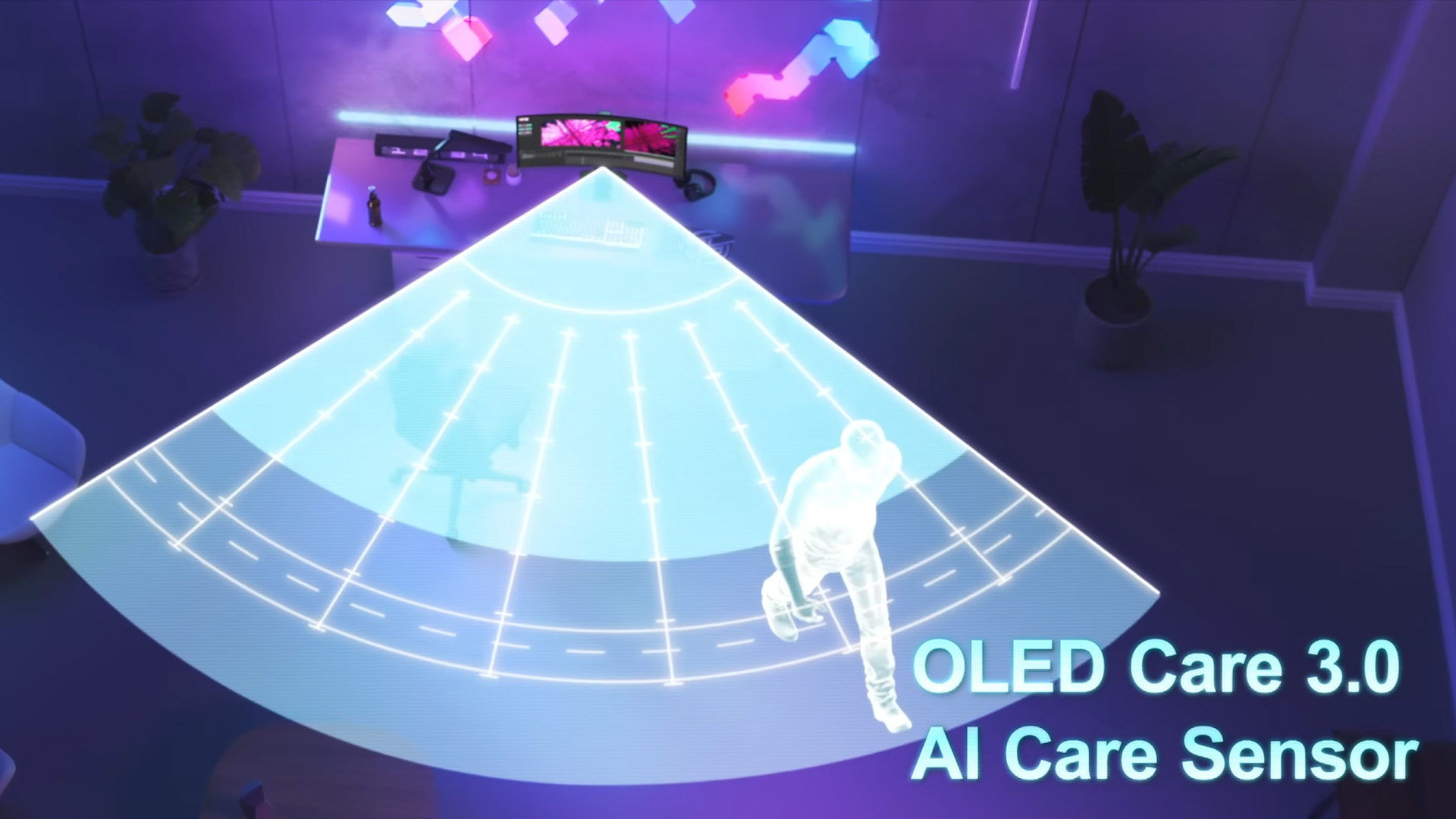 MSI OLED care sensor