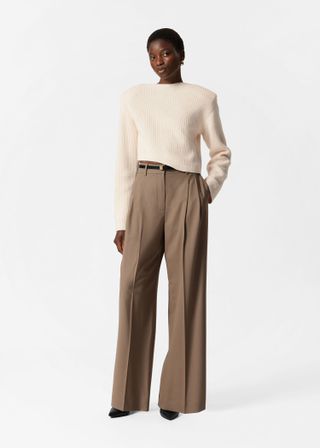 & Other Stories Wide Leg Trousers