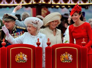 The Queen, Duchess of Cornwall & Duchess of Cambridge