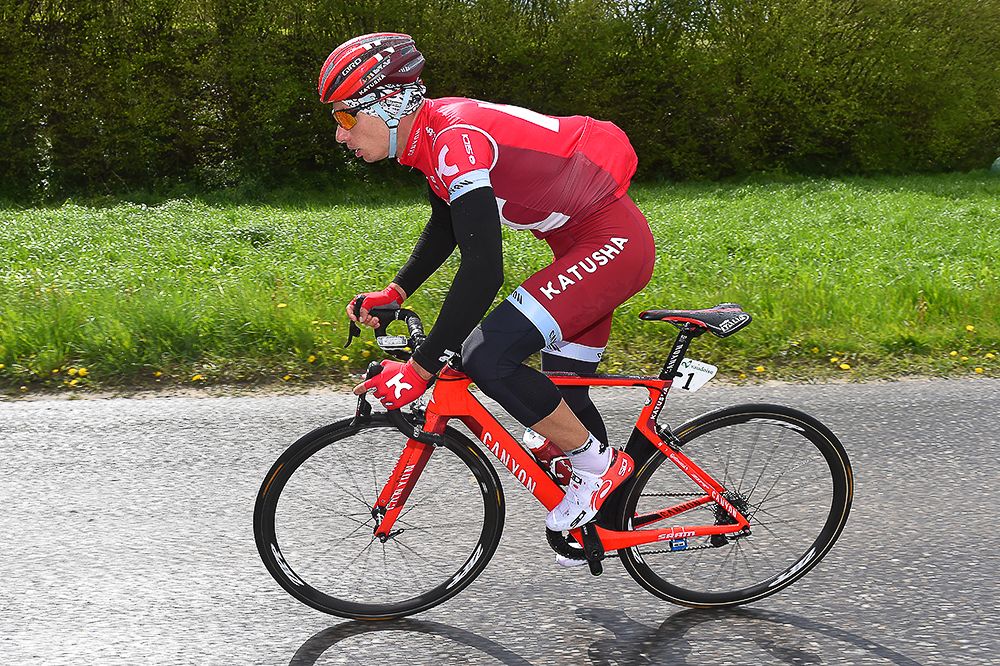 Katusha's Simon Spilak.