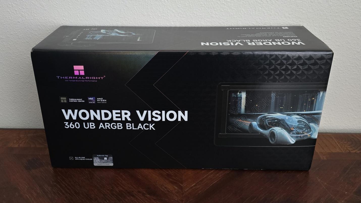 ثيرمالرايت ووندر فيجن 360 UB ARGB أسود