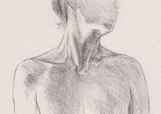 How to draw neck and shoulders: 12