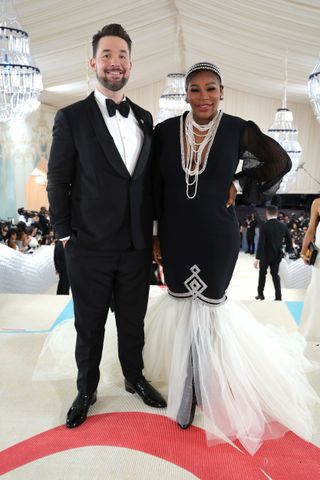 Serena Williams and Alexis Ohanian at the Met Gala