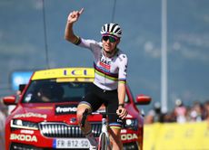 Tadej Pogačar at the Dauphiné