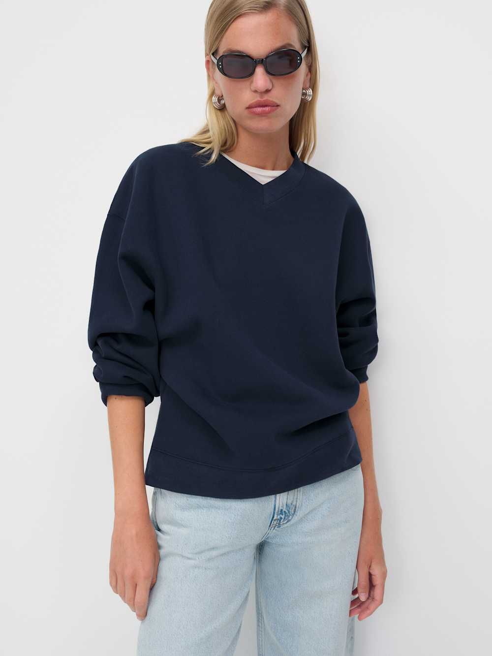 Bowie V Neck Sweatshirt