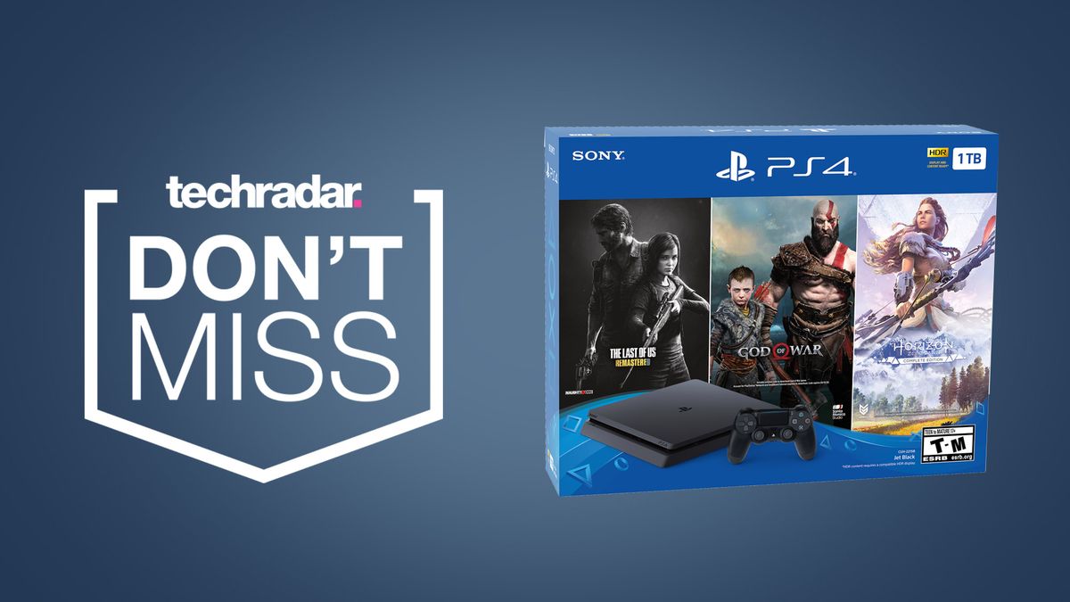 Grab a PS4 Slim deal with three of the best console exclusives for under $260