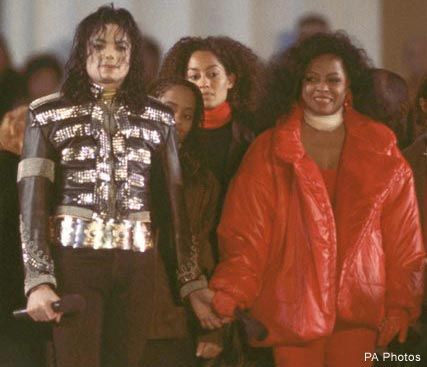 Michael Jackson &amp; Diana Ross - Celebrity News - Marie Claire 