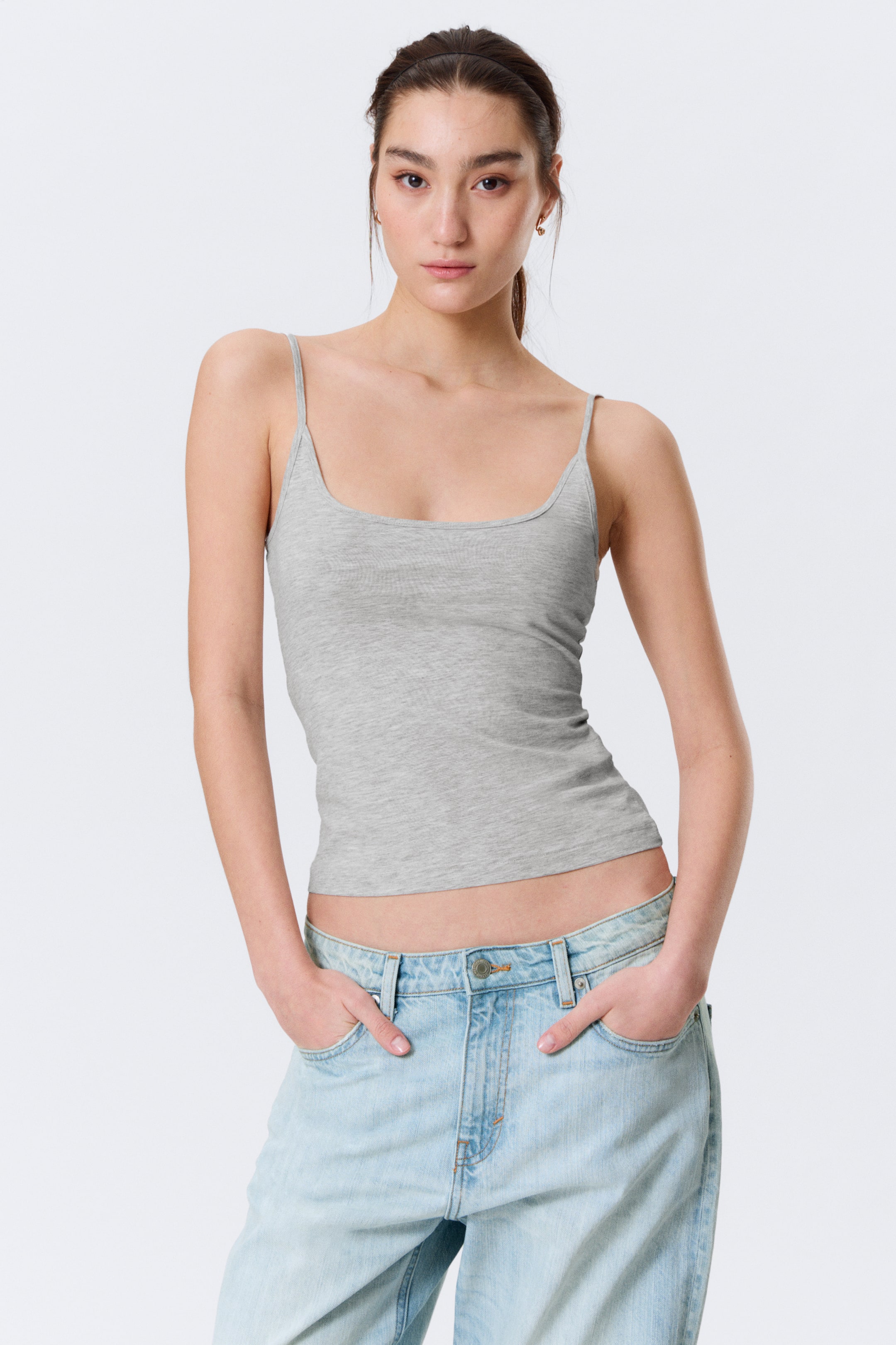 Slim Strap Tank Top