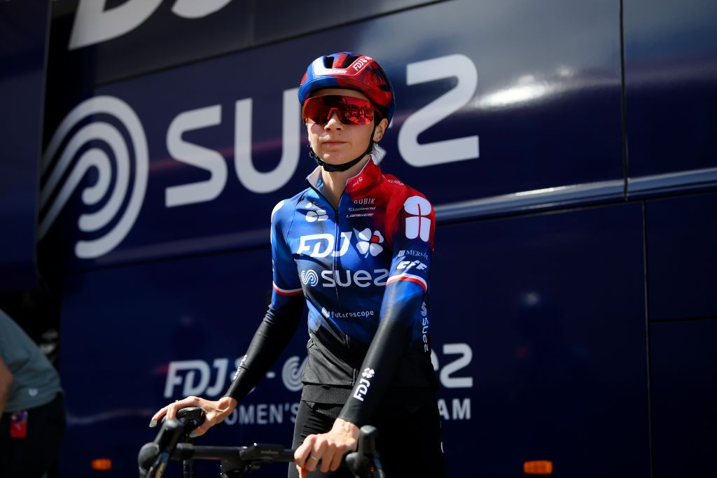 La Vuelta Femenina stage winner Evita Muzic (FDJ-Suez)