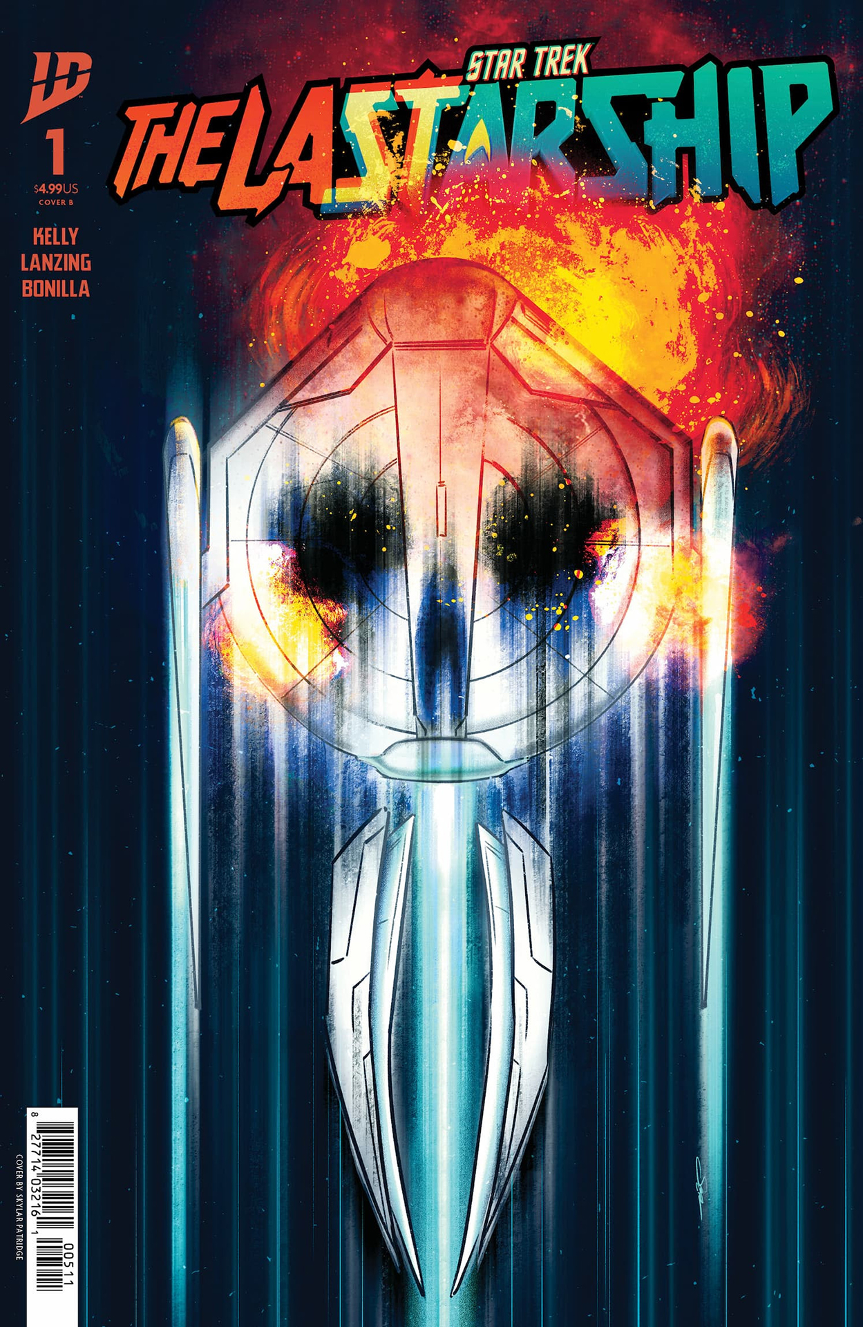Star Trek: The Last Starship #1 cover by Skylar Patridge