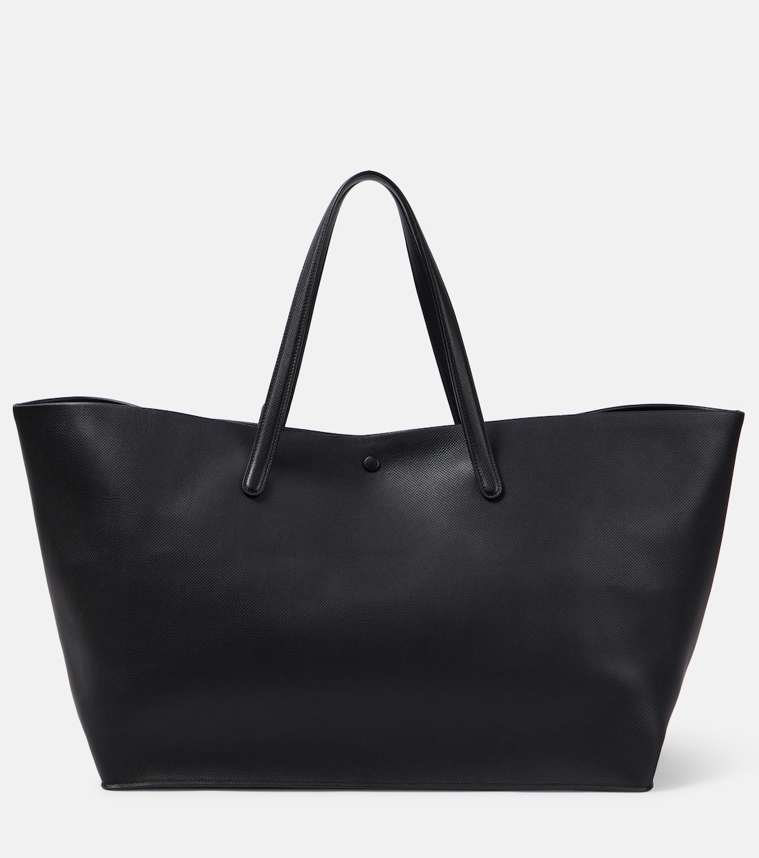 Idaho Xl Leather Tote Bag in Black - the Row