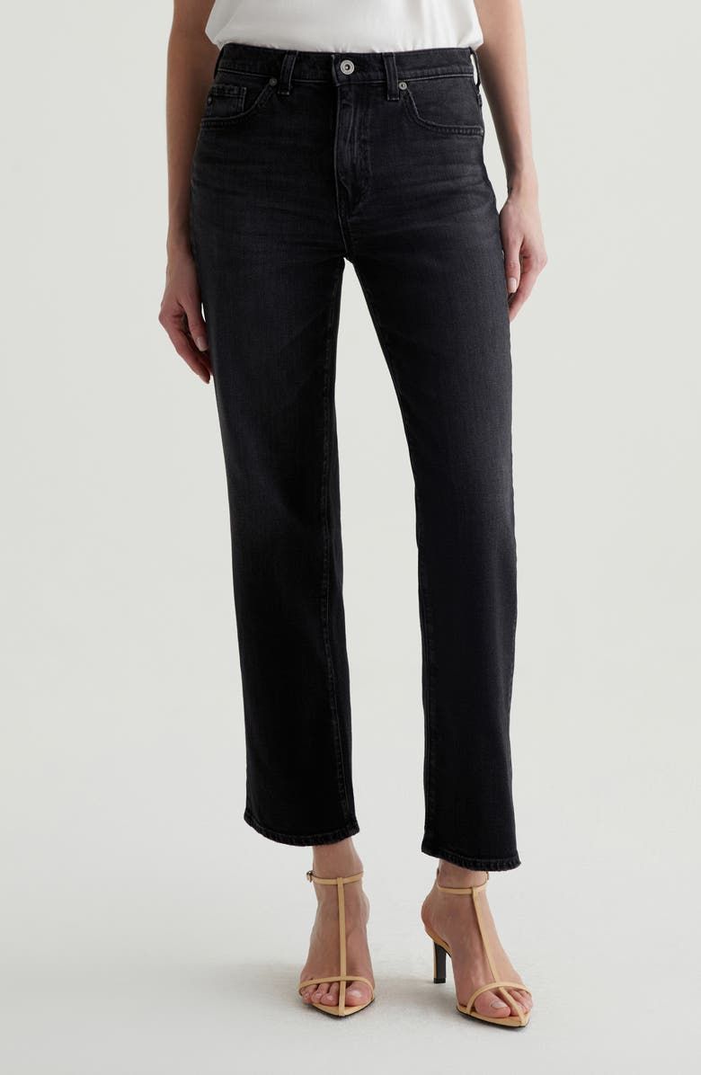 Brinley Mid Rise Straight Leg Jeans