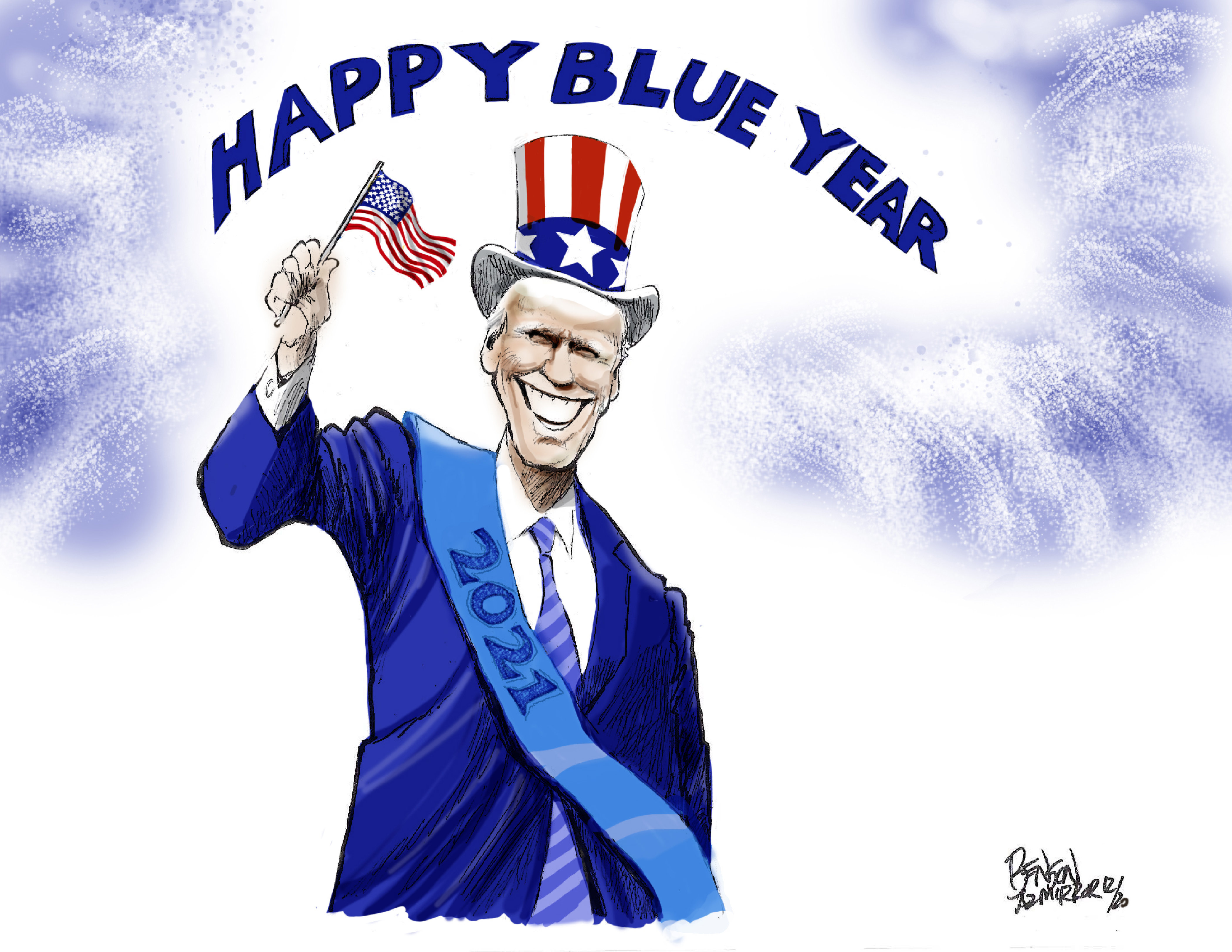 Political Cartoon U.S. Joe Biden president | The Week