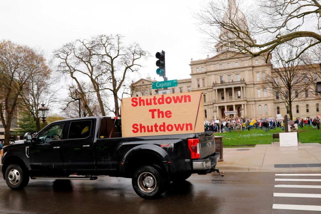 Protest in Michigan