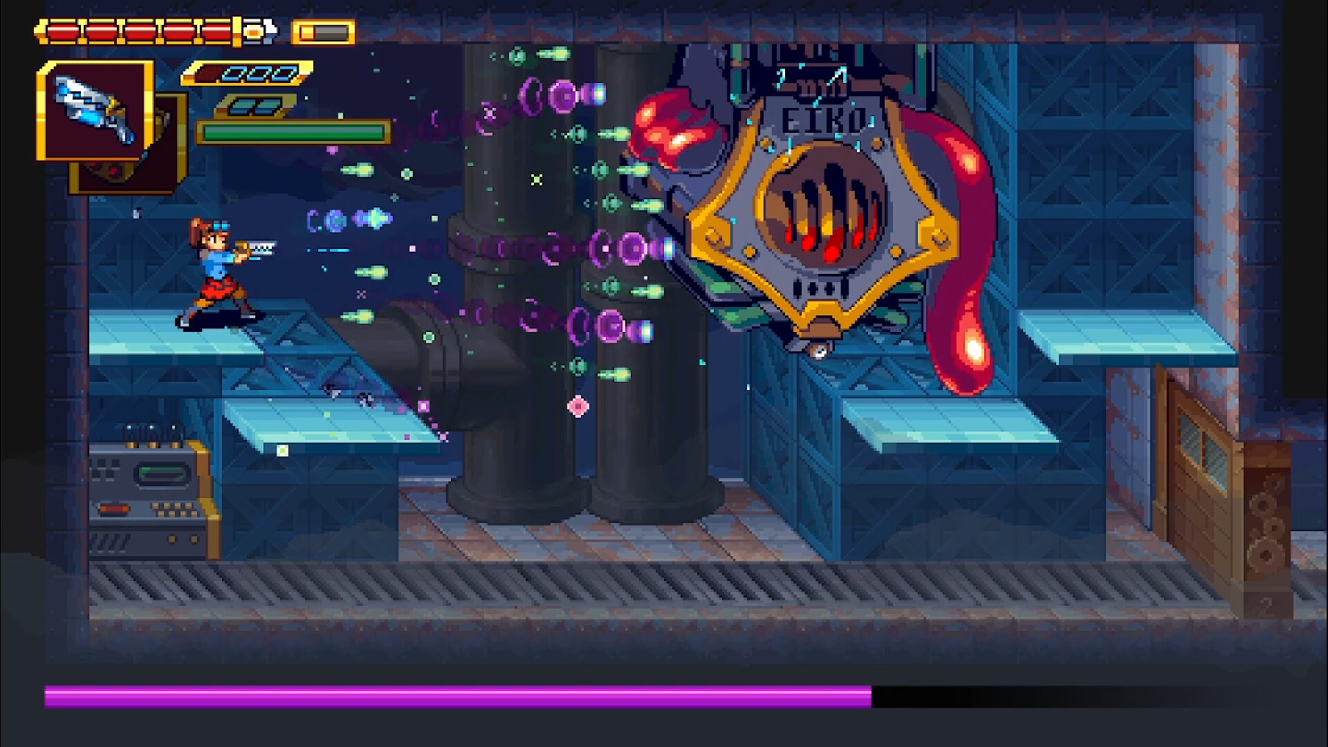 Pixel art examples for a video game