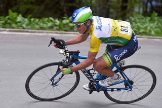 Michael Albasini (Orica GreenEdge) during his final stage in yellow
