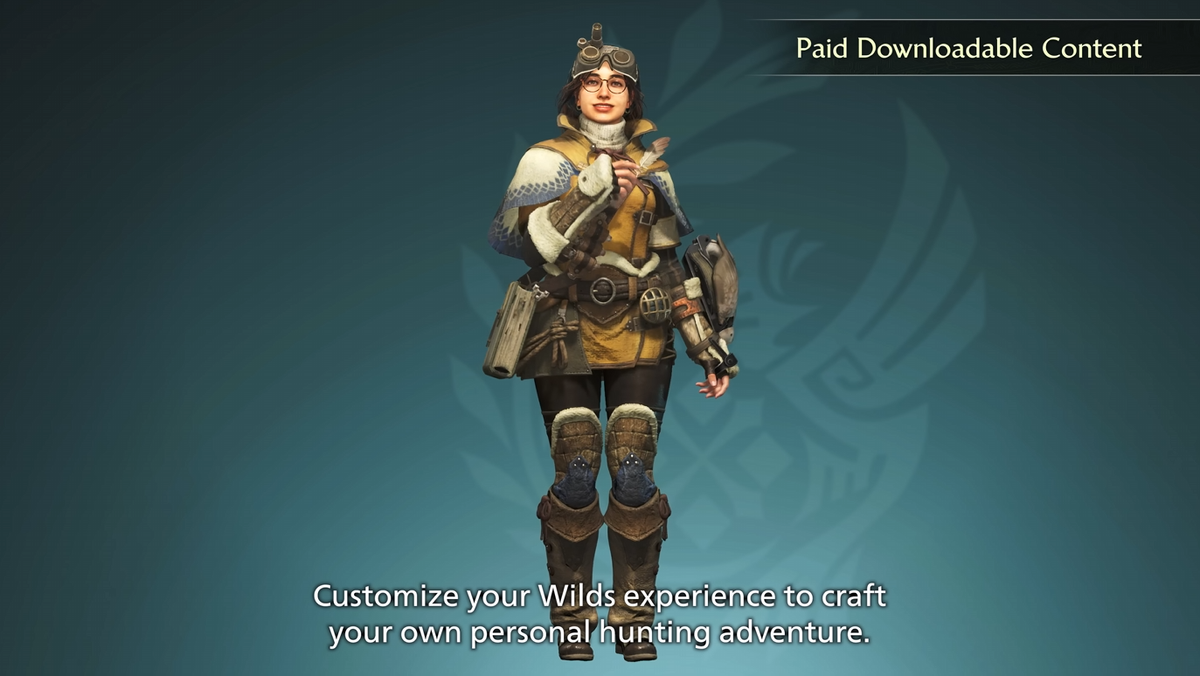 Alma's different outfits in Monster Hunter Wilds' upcoming title update.