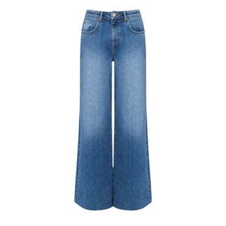 French Connection Penelope Denim Wide Leg Jeans