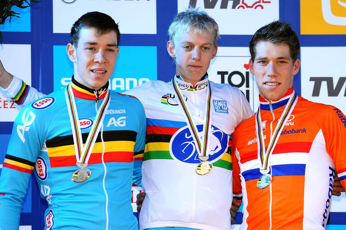 The U23 podium