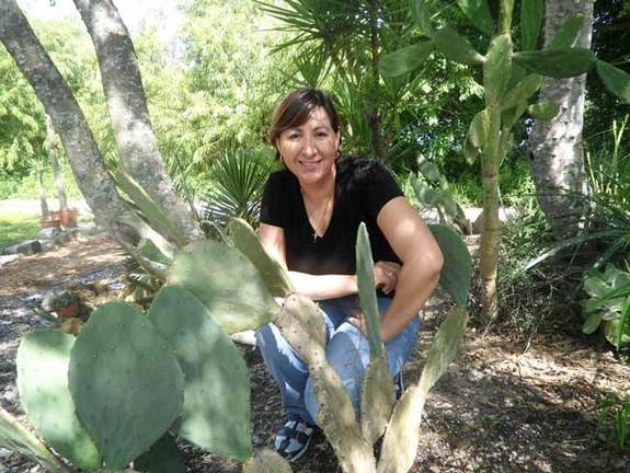 Chemical engineer Norma Alcantar uses the prickly pear cactus in her work to create an inexpensive, sustainable way to purify drinking water.