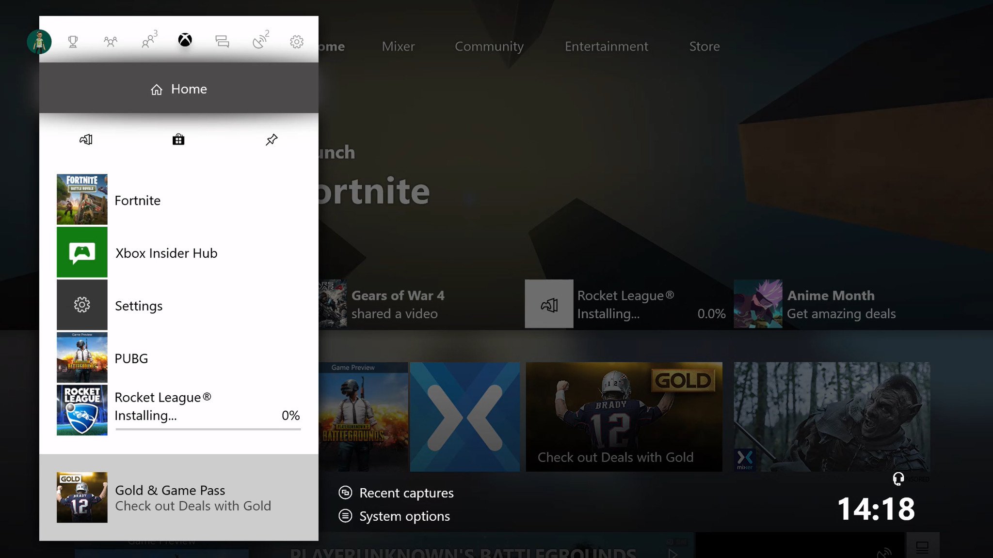 telegram talent til eksil Xbox One preview update moves download progress to Guide menu | Windows  Central