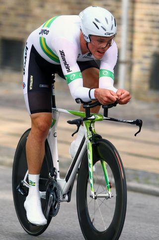 Michael Hepburn (Australia) rode to the bronze medal