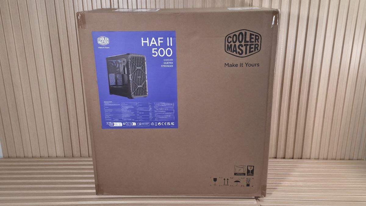 Cooler Master HAF II 500- Case outside