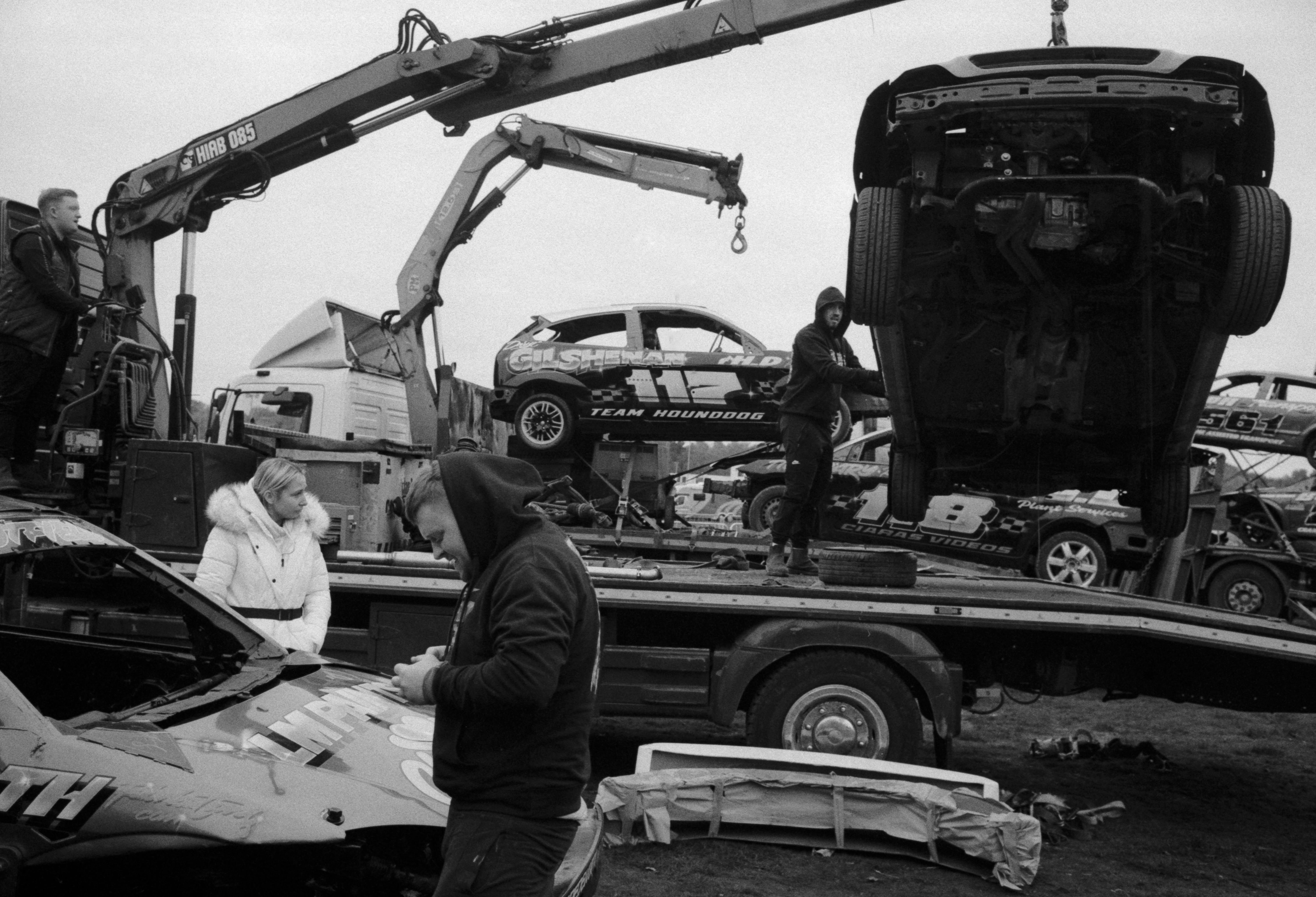 Banger racing by Jon Nicholson