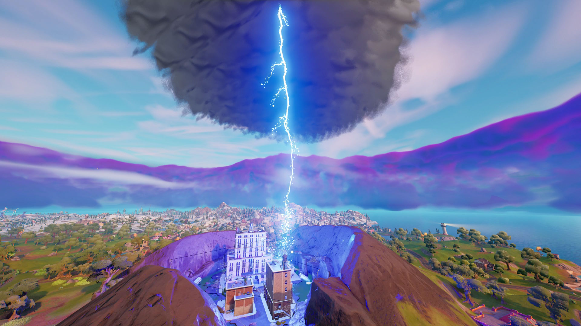 Fortnite Tornadoes and Lightning