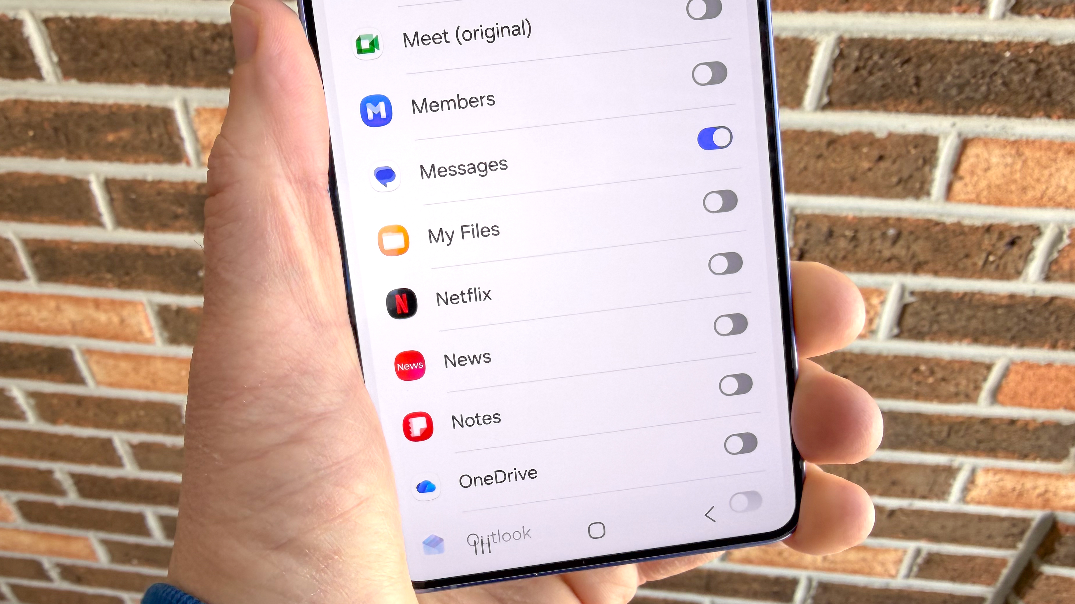 Galaxy S26 Ultra shown in hand