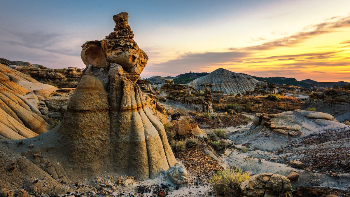 Badlands of Makoshika State Park, Montana