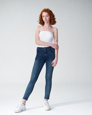 Seine Mid Rise Skinny Jeans