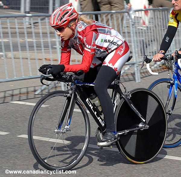 Alex Wrubleski (Canada) takes a spin