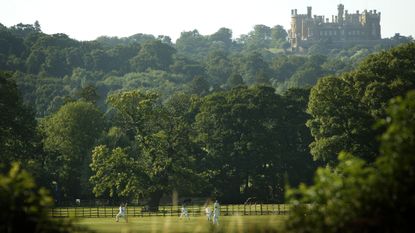 Belvoir Castle sits above the Vale of Belvoir