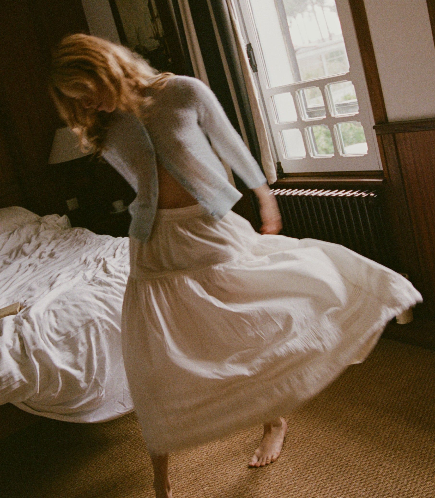 Sebastiane Skirt -- Powder