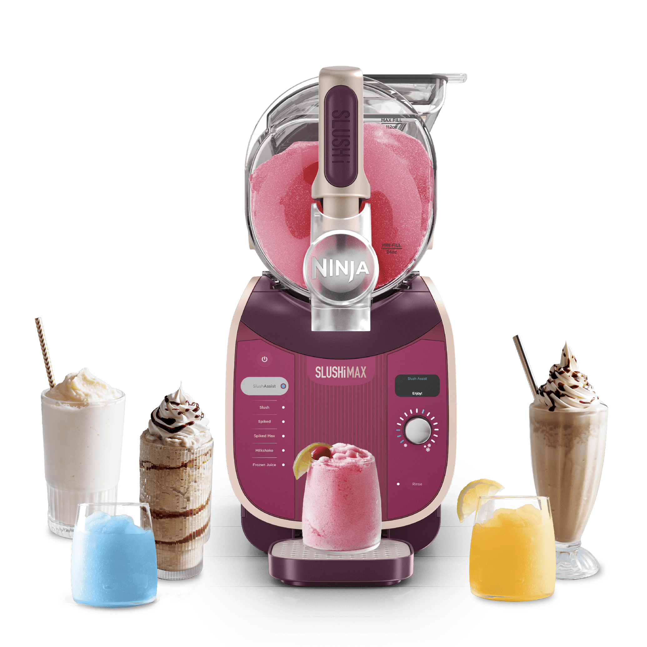 Ninja Slushi Max 150oz Slushie Machine in Blood Oranage