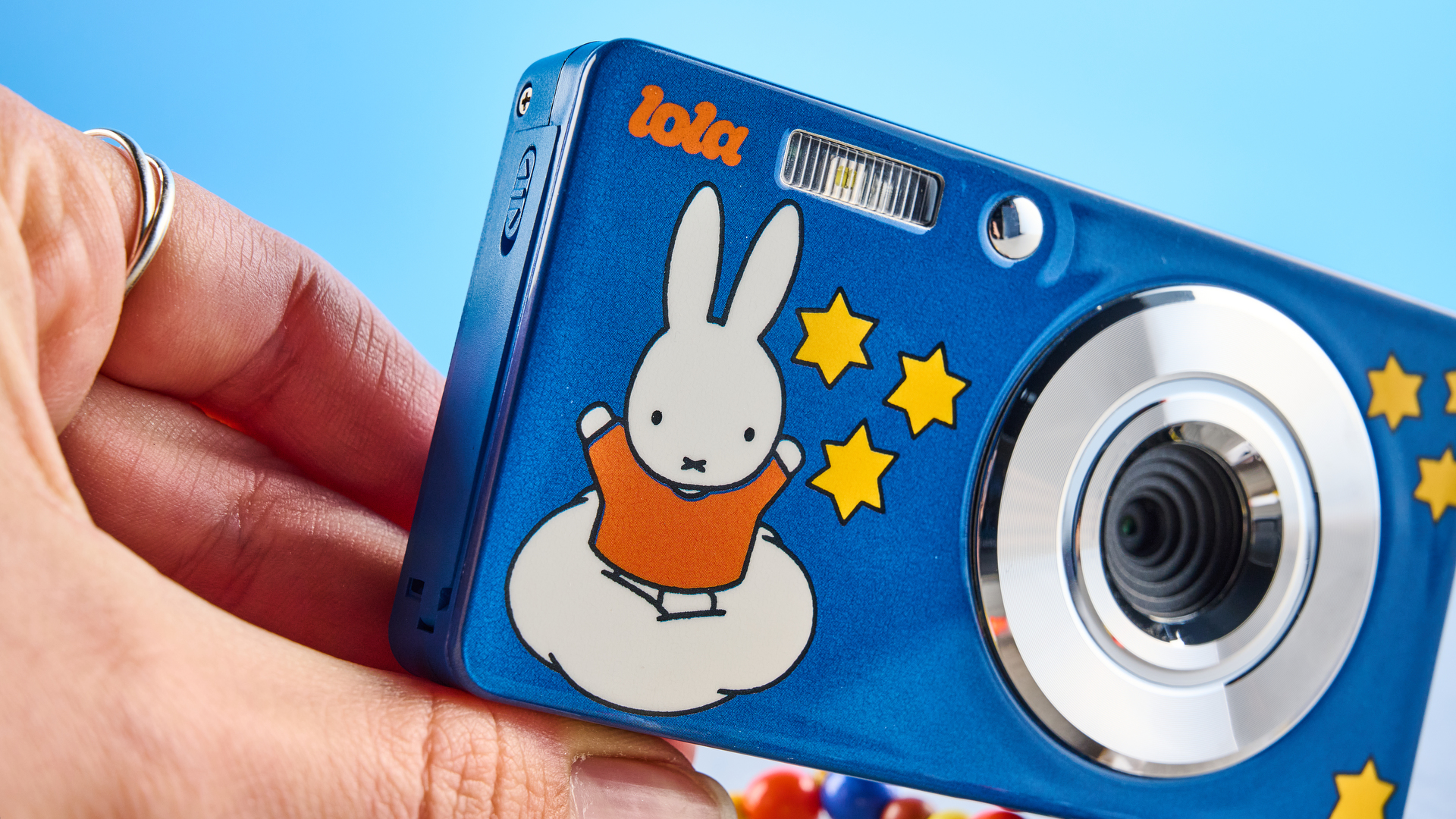 A Miffy-themed Lola Miffy Digital Camera
