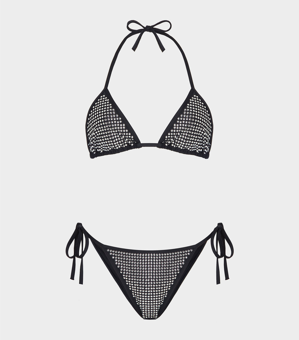 Monica Lava Bikini - Black/silver