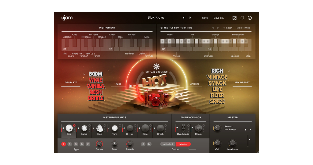 Ujam Virtual Drummer