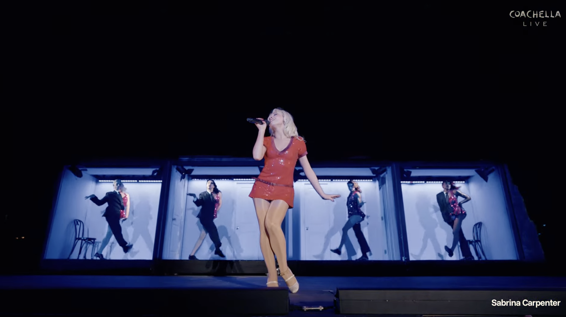 Sabrina Carpenter's Coachella 2026 performance outfits