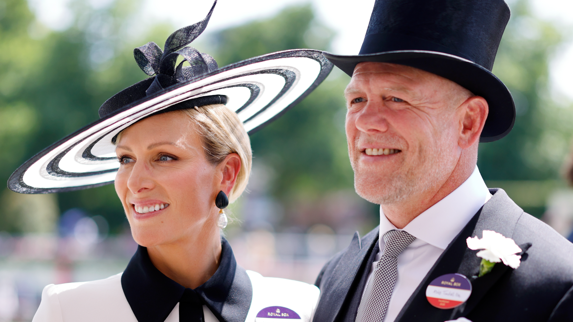 Mike and Zara Tindall attend Royal Ascot