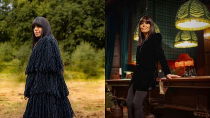 Claudia Winkleman's Traitors outfit last night