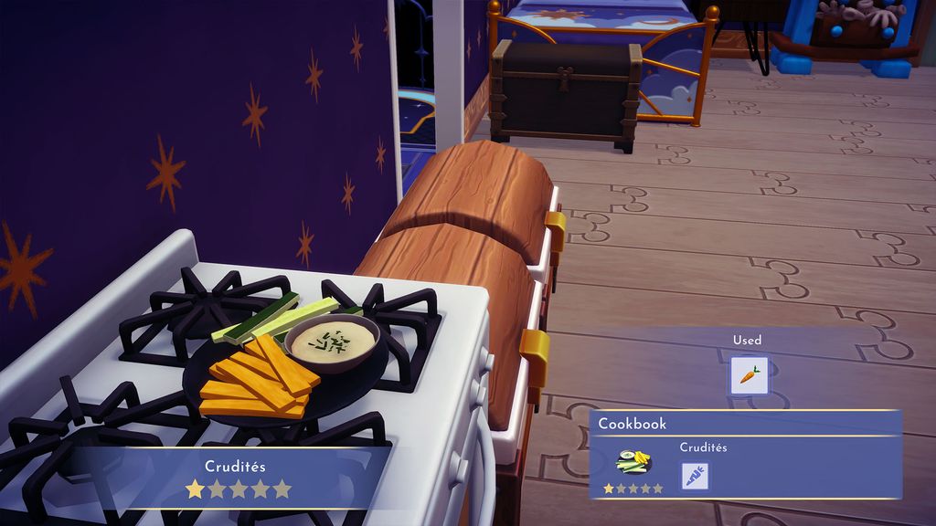 How to make crudites in Disney Dreamlight Valley | GamesRadar+