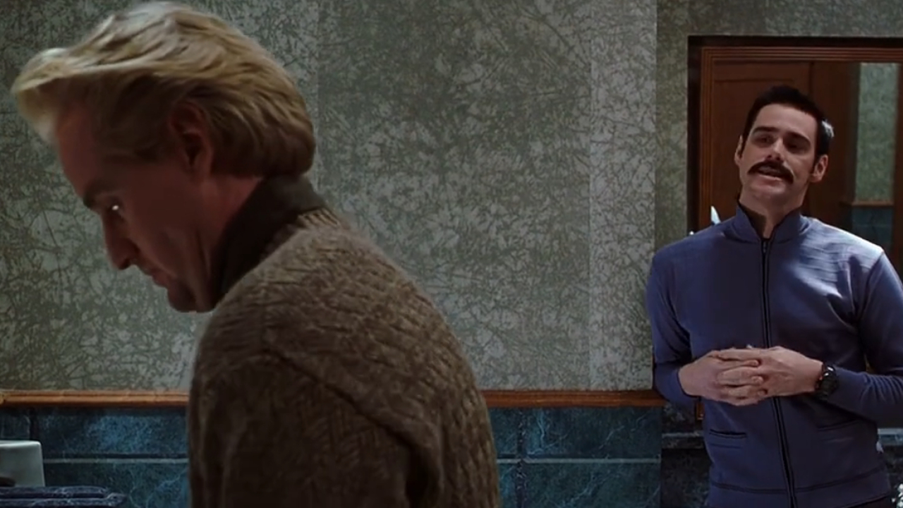 Owen Wilson and Jim Carrey in The Cable Guy